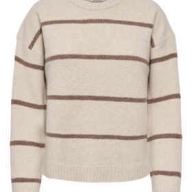 JDYNEEL L/S O-NECK STRIPE PULLOVER KNT 207951