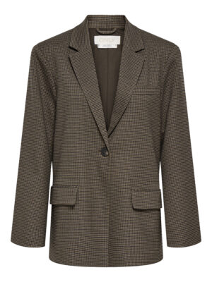 ONLGILLA L/S SLIT CHECK BLAZER TLR